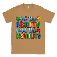 Toasted Coconut see the ability not the disability Classic Tee - Artiststas