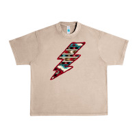 French Oak Western Aztec Pattern Lightning Urban Heavy Tee - Bettercallsaul