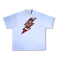 Grape Ice Western Aztec Pattern Lightning Urban Heavy Tee - Bettercallsaul