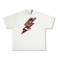 Pistachio Western Aztec Pattern Lightning Urban Heavy Tee - Bettercallsaul