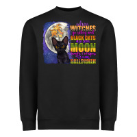 Black when witches go riding Heavyweight Sweatshirt - CowGirlArtShop