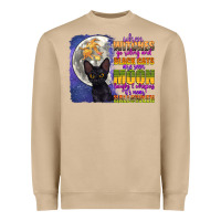 Mushroom when witches go riding Heavyweight Sweatshirt - CowGirlArtShop