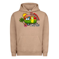 Pigment Burro summer camping Urban Hoodie - CowhideDigitalArt
