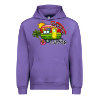 Tulip summer camping Urban Hoodie - CowhideDigitalArt