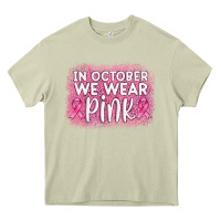 Mossy in october we wear pink leopard glitter Heavy Core Tee - AdoDesignShop
