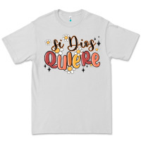 Dove Grey si dios quiere Premium Tee - MaliasSmallBusiness