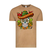 Sombrero Skull Vintage Tee | Teevron