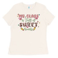Bone my class is full of sweet hearts Ladies Tee - MaliasSmallBusiness