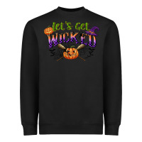 Black lets get wicked Heavyweight Sweatshirt - CowGirlArtShop
