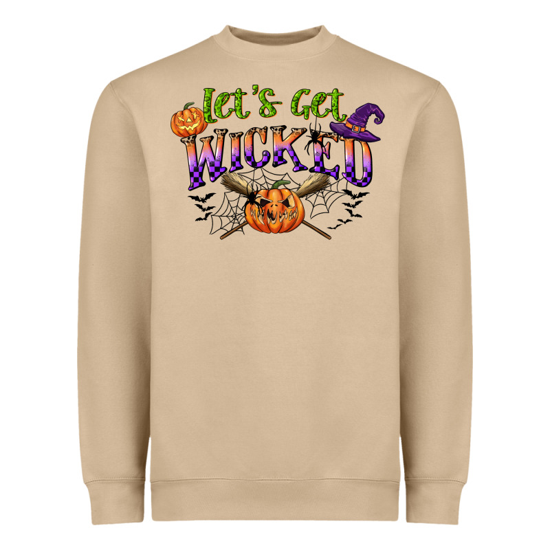 Lets Get Wicked Heavyweight Sweatshirt by CowGirlArtShop | Teevron
