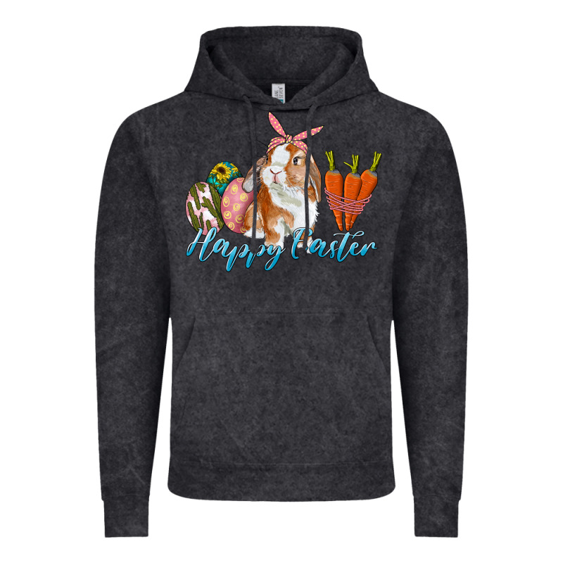 Happy Easter Bunny Carrots And Eggs Vintage Hoodie by RanaPortraitStore | Teevron