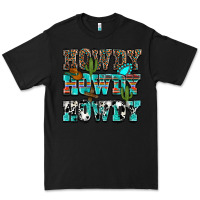 Black western howdy howdy howdy Premium Tee - NancyCooperArtShop