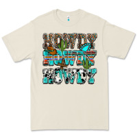 Bone western howdy howdy howdy Premium Tee - NancyCooperArtShop