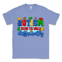 Colony Blue autism seeing the world differently Classic Tee - Artiststas