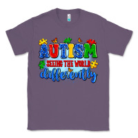 Lavender autism seeing the world differently Classic Tee - Artiststas