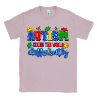 Lilac autism seeing the world differently Classic Tee - Artiststas