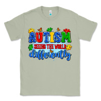 Matcha autism seeing the world differently Classic Tee - Artiststas