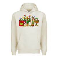 Oatmeal Heather Mexico Coffee Cups With Cactus Sombrero And Maraca Premium Hoodie - FaDigitalArtStudio