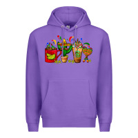 Mexico Coffee Cups With Cactus Sombrero And Maraca Premium Hoodie | Teevron