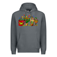 Rock Mexico Coffee Cups With Cactus Sombrero And Maraca Premium Hoodie - FaDigitalArtStudio
