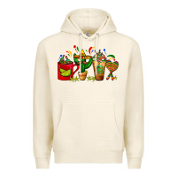 Tofu Mexico Coffee Cups With Cactus Sombrero And Maraca Premium Hoodie - FaDigitalArtStudio