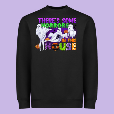There Is Some Horrors In This House Heavyweight Sweatshirt Designed By Cowgirlartshop