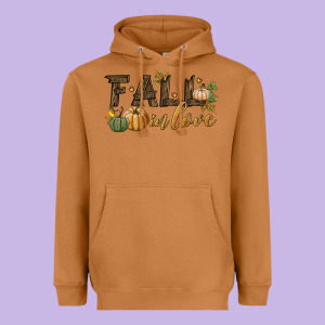 Fall In Love Heavyweight Hoodie Designed By Bundleandbundleshop