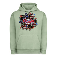 Pigment Oil Green merica Urban Hoodie - SublimationCraftShop