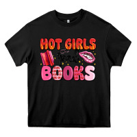 Black hot girls read books Heavy Core Tee - MaliasSmallBusiness