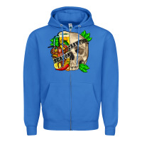 True Royal Skull crawfish season Zipper Hoodie - FaDigitalArtStudio