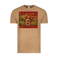 Vintage Camel western christmas cow tumbler Vintage Tee - Jasminsmagicworld