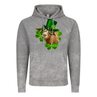 Cloud Rock st. patrick's day goat clovers and leprechaun hat Vintage Hoodie - RanaPortraitStore