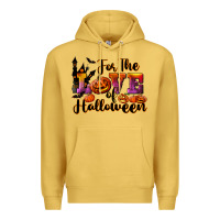 Antique Gold For The Love Of Halloween Premium Hoodie - RanaPortraitStore
