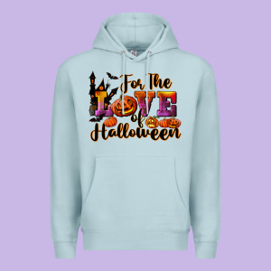 For The Love Of Halloween Premium Hoodie Designed By Ranaportraitstore