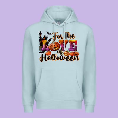 For The Love Of Halloween Premium Hoodie Designed By Ranaportraitstore