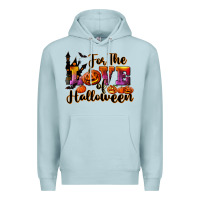 Blue Mist For The Love Of Halloween Premium Hoodie - RanaPortraitStore