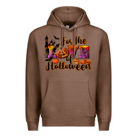 Chestnut For The Love Of Halloween Premium Hoodie - RanaPortraitStore