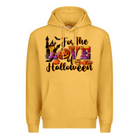 Mustard For The Love Of Halloween Premium Hoodie - RanaPortraitStore