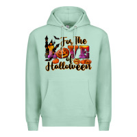 Seafoam For The Love Of Halloween Premium Hoodie - RanaPortraitStore