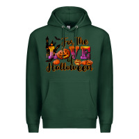 Sports Green For The Love Of Halloween Premium Hoodie - RanaPortraitStore