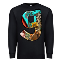 Black farm life alphabet lowercase letters g Premium Sweatshirt - BundleAndBundleShop