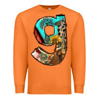 Carrot farm life alphabet lowercase letters g Premium Sweatshirt - BundleAndBundleShop