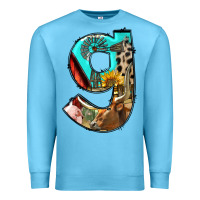 Farm Life Alphabet Lowercase Letters G Premium Sweatshirt | Teevron