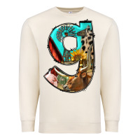 Sandshell farm life alphabet lowercase letters g Premium Sweatshirt - BundleAndBundleShop