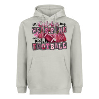 Moon Dust in october we wear pink and watch football Heavyweight Hoodie - FaDigitalArtStudio