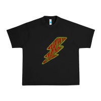 Black Cactus Pattern Lightning Urban Heavy Tee - Bettercallsaul