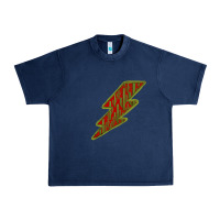 Navy Cactus Pattern Lightning Urban Heavy Tee - Bettercallsaul