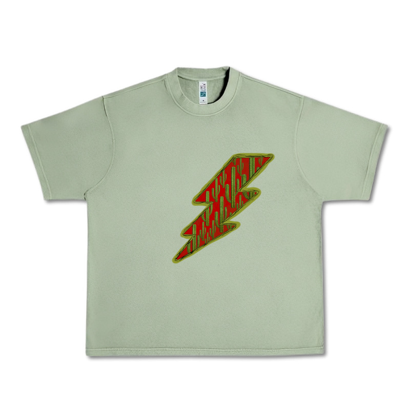 Cactus Pattern Lightning Urban Heavy Tee by Bettercallsaul | Teevron