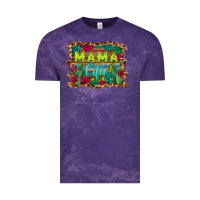 Cloud Purple mama cita serape background Vintage Tee - BarkalooDesign