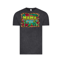 Vintage Black mama cita serape background Vintage Tee - BarkalooDesign